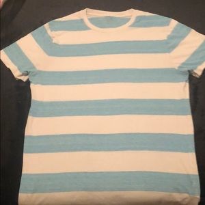 Baby blue stripped tee